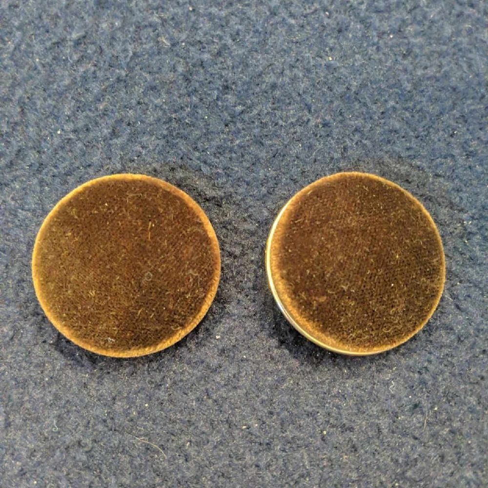 Brown Clip-On Earrings
